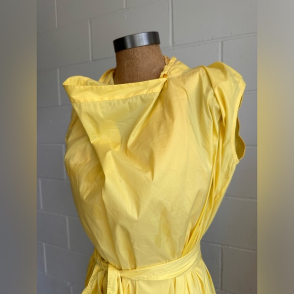 Zac Posen Yellow Runway Collection Dress - Picture 4 of 5